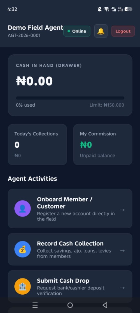 Agent Dashboard