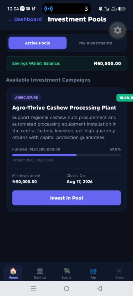Investment Pools List